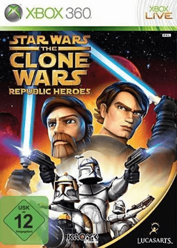 Star Wars Clone Wars: Republic Heroes box art for Xbox 360